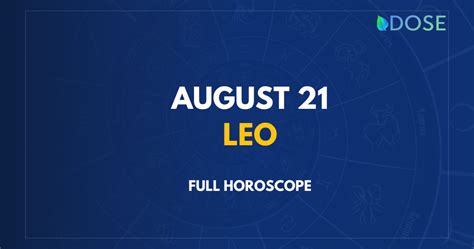 August 21 Zodiac Sign Explained: All You Need to Know